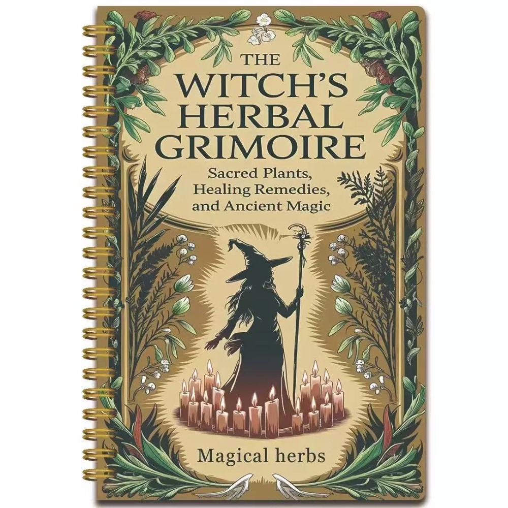 Herbal Wellness Recipes - Carnet A5 au design vintage, idéal