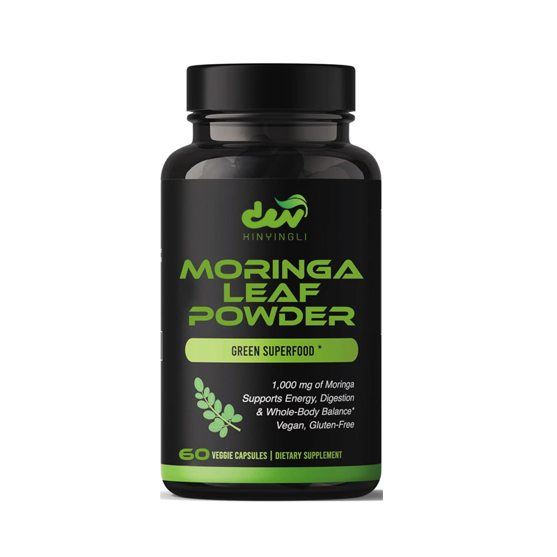 Moringa Leaf Powder - Capsules de Moringa Biologique 1000mg -