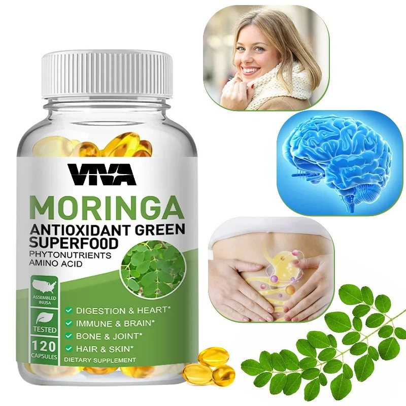 Capsules Moringa de 1000 mg, u - Moringa Leaf Powder avis et prix
