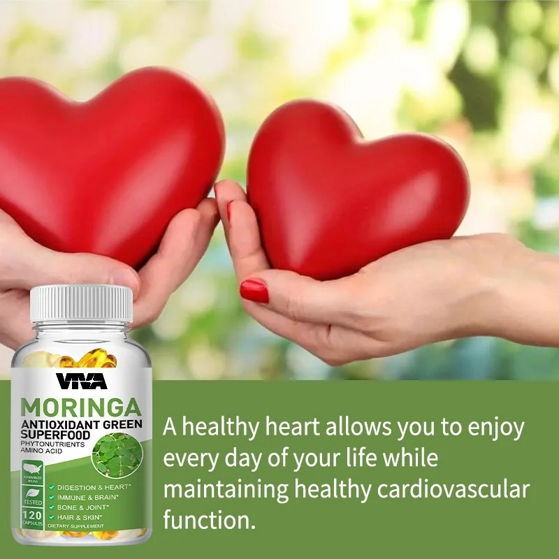 Capsules Moringa de 1000 mg, u - Moringa Leaf Powder avis et prix