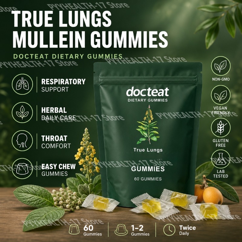 Docteat True Lungs Gummies aux - Herbal Wellness Formula avis et prix