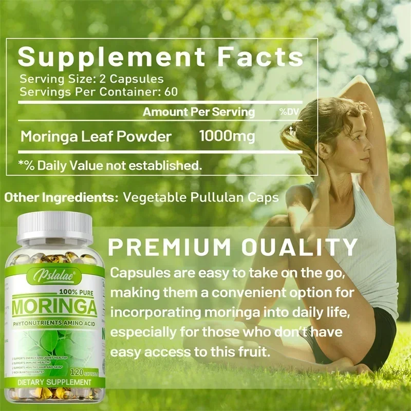 Capsules de Moringa - Antioxyd - Moringa Leaf Powder avis et prix