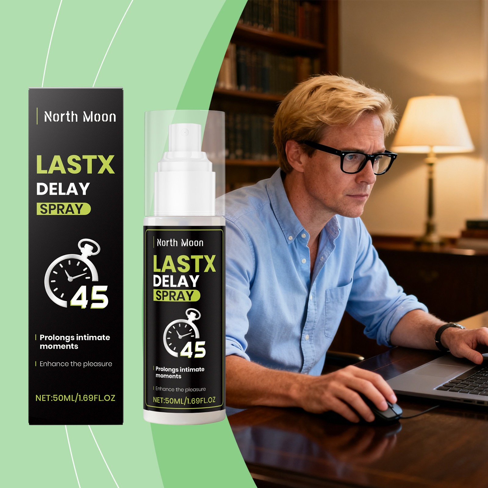 North Moon Herbal Men Spray de - Herbal Zone avis et prix