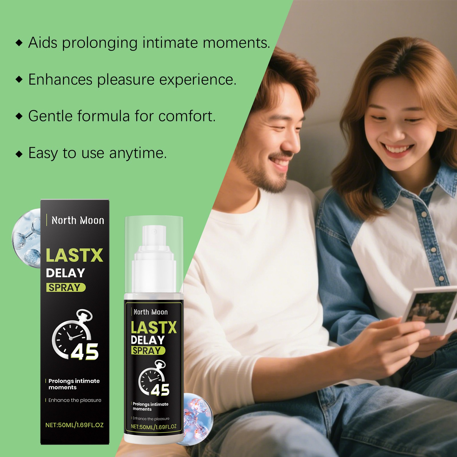 North Moon Herbal Men Spray de - Herbal Zone avis et prix