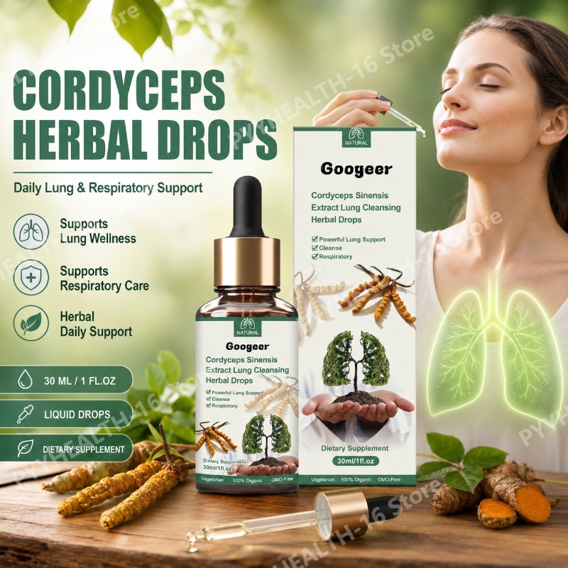 Gouttes Herbales de Cordyceps  - Herbal Wellness Formula avis et prix