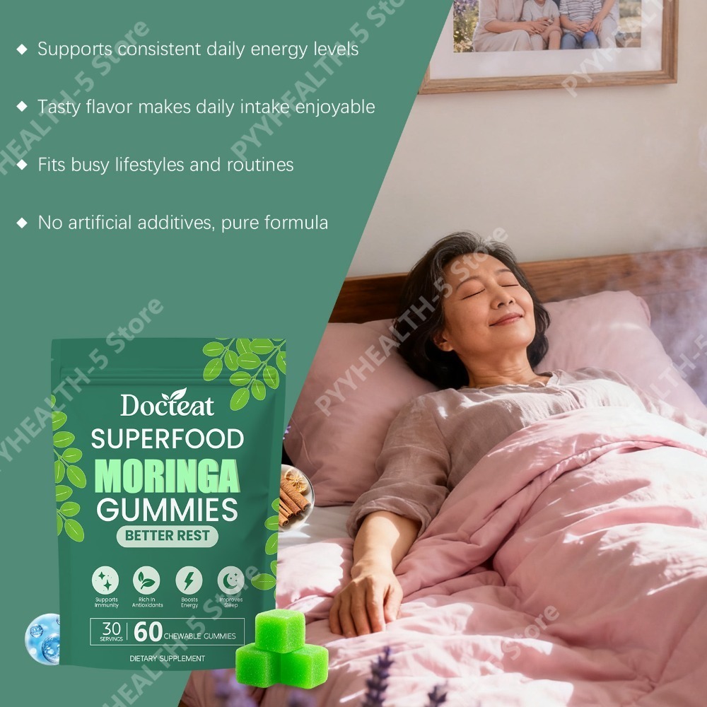 Docteat Gummies au Moringa ave - Moringa Leaf Powder avis et prix