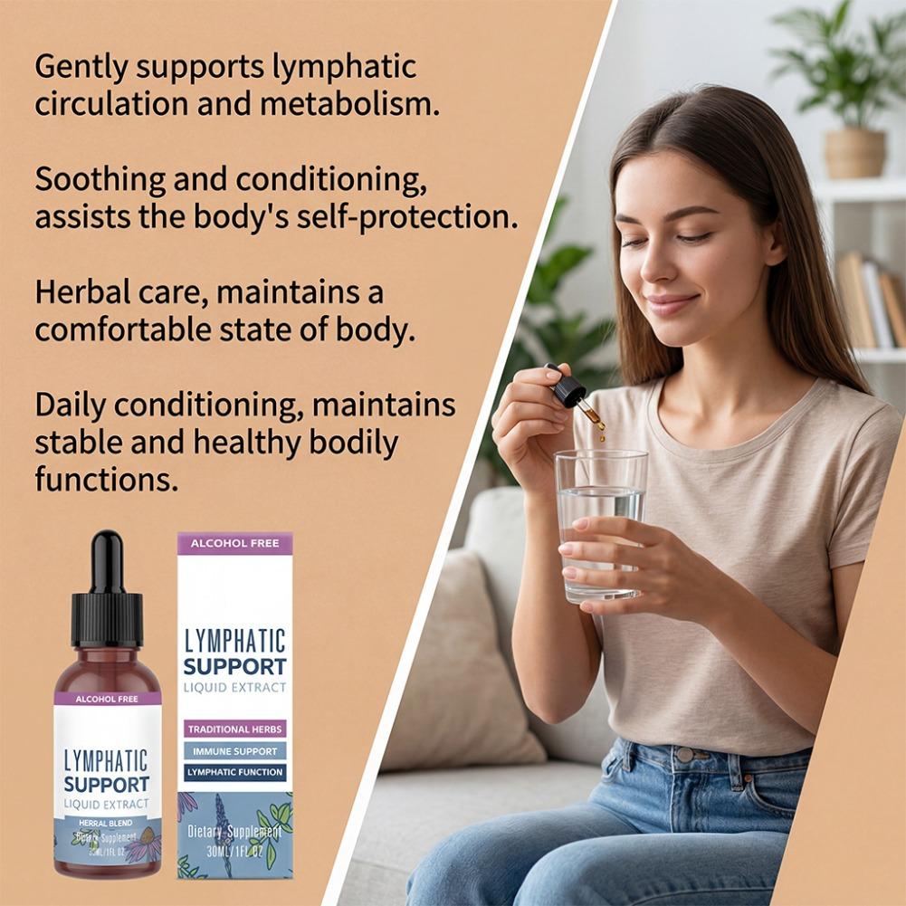 30 ml de gouttes lymphatiques  - Herbal Wellness Formula avis et prix
